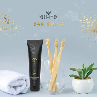DIAMOND 24K SMILE Activated Charcoal & Organic Clove