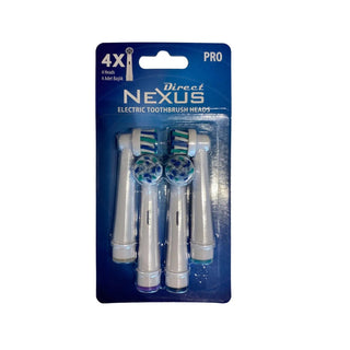 Direct Nexus Electric Toothbrush Replacement Head Set of 4