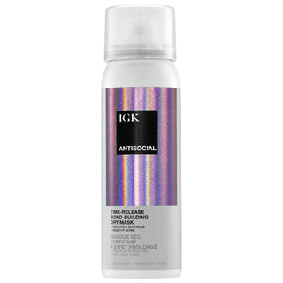 Antisocial Leave-In Dry Hair Mask: Bond Building, Vegan, Sulfate-Free – Repair Damage, Control Frizz & Hydrate Dry Hair with No Rinse! Antisocial Leave-In Dry Hair Mask: Repair & Hydrate On-the-Go Leave-In Hair Mask, Dry Hair Mask, Bond Building Hair Treatment, Vegan Hair Mask, Sulfate-Free Hair Mask, No Rinse Hair Mask, Damage Repair Hair Treatment, Frizz Control Hair Mask, Hair Mask for Dry Hair, Overnight Hair Mask, hair mask, dry hair, damaged hair, leave-in treatment, vegan, cruelty-free, paraben-free,