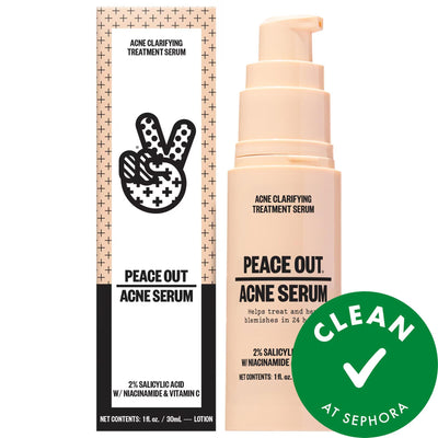 The Ordinary Salicylic Acid Acne Treatment Serum - 2% Salicylic Acid, Niacinamide, Vitamin C - Anti-Acne, Brightening, H