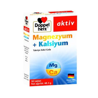 Doppelherz Aktiv Magnesium + Calcium 30 Tablets