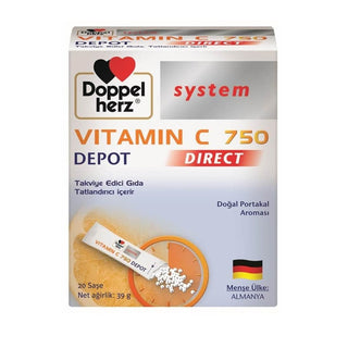 Doppelherz Vitamin C 750 Depot 20 Sachets