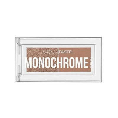 Show By Pastel Monochrome Eyeshadow Palette - Cruelty-Free, Gluten-Free, 12 Duo Sets
