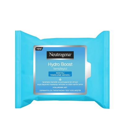 Neutrogena Hydro Boost Makeup Removal Wipes - 25 Count, Gentle & Convenient Cleansing