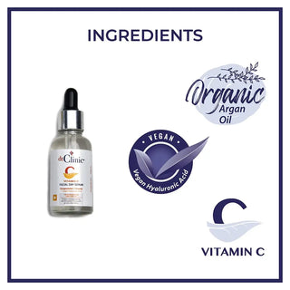 Dr.Clinic Vitamin C Facial Day Serum | Anti Aging, Fine Lines, Eye Wrinkle Sk...