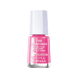 Mavala Mini Bio-Color Nail Polish with Silicon - Amazonas 5ml, Travel-Friendly Nail Care Mavala Bio-Color Nail Polish Amazonas 5ml Mavala nail polish, mini nail polish, bio-color nail polish, silicon nail polish, Amazonas nail color, travel-sized nail polish, nail care products, cosmetics, nail beauty, travel-friendly, portable nail polish