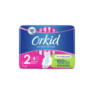 Orkid Ultra Extra Uzun Sanitary Napkins - Ultra Absorbent, Extra Long, Leakage Protection for Women Orkid Ultra Extra Uzun Sanitary Napkins for Women sanitary napkins, menstrual hygiene products, ultra absorbent pads, extra long sanitary pads, leakage protection sanitary products, women's health, feminine hygiene, comfort and protection, menstrual care, hygiene essentials