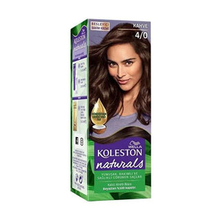 Koleston Naturals Coffee Brown Hair Dye: 6-Week Color, 100% Gray Coverage, Coconut Oil Infused - Achieve Natural-Looking At-Home Hair Color Koleston Coffee Brown Hair Dye: Gray Coverage & Lasting Color hair dye, coffee brown hair dye, gray hair coverage, at home hair color, Koleston Naturals, hair coloring kit, Wella Koleston Naturals hair dye, brown hair color, hair color, permanent hair dye, coconut oil hair dye, hair care, beauty, personal care, women's hair dye, DIY hair color, natural hair color, root 