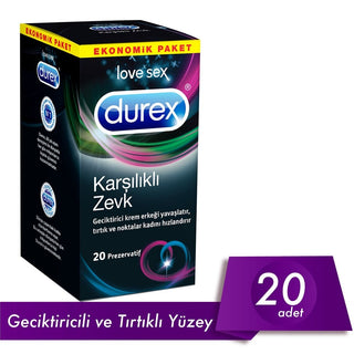 Durex Condom Mutual Pleasure 20 Pcs