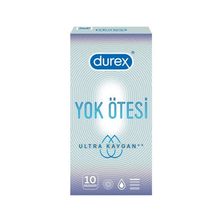 Durex Condoms Beyond None Ultra Lubricious 10-Piece