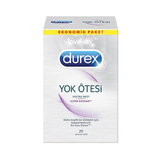 Durex Ultra-Slippery Extra Thin Condom 20 Pieces