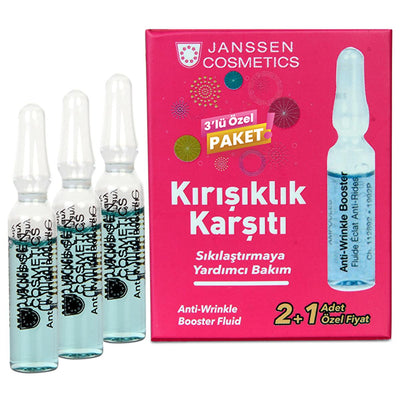 Janssen Cosmetics Anti-Wrinkle Ampoule Serum - Hyaluronic Acid & Botox Alternative Skincare