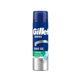 Gillette Soothing Shaving Gel for Sensitive Skin - 6.76 fl oz, Gentle & Comfortable Shaving Experience Gillette Soothing Shaving Gel - Gentle Shaving for Sensitive Skin shaving gel, sensitive skin care, Gillette Series Soothing, soothing shaving gel, shaving gel for sensitive skin, gentle shaving, comfortable shaving, men's grooming, women's grooming, razor burn relief, ingrown hair prevention, Gillette brand, personal care, skincare, grooming essentials
