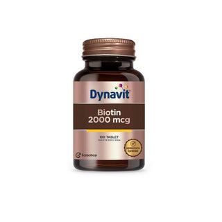 Dynavit Biotin 2000 Mcg 100 Tablets