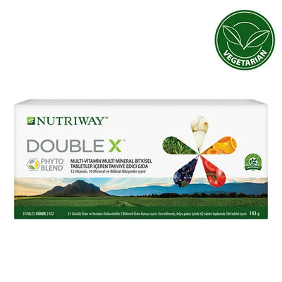 Amway Nutriway Nutrilite Double X Multivitamin - 1 Box - 62 Day