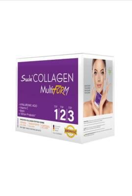 Suda Collagen: Type 1, 2 & 3 Unflavored Collagen Peptides - Boost Skin Elasticity & Joint Health - Bovine Collagen Suppl