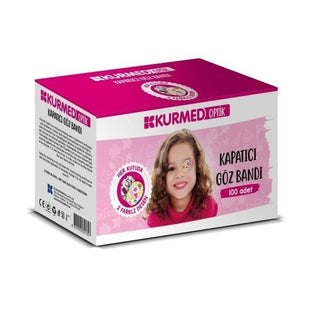 Kurmed Eye Patch for Amblyopia and Strabismus Treatment - Hypoallergenic, Self-Adhesive, 100 Count for Kids Kurmed Eye Patch for Kids - Amblyopia & Strabismus Treatment eye patch, amblyopia treatment, strabismus treatment, children's eye care, hypoallergenic adhesive eye patch, self-adhesive eye patch, kids eye patch, amblyopia solution, strabismus care, children's vision health, eye health for kids