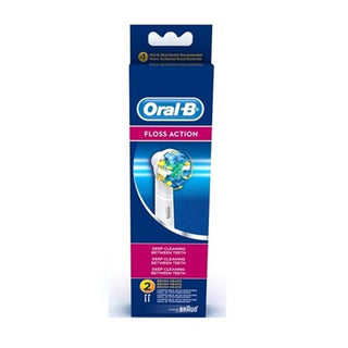 Oral-B Floss Action Replacement Brush Heads 'Pack of 2'