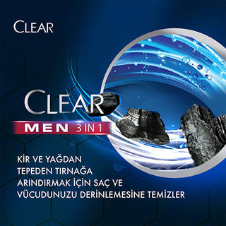 Clear Men Dandruff Control Shampoo - 13.5 fl oz | Refreshing Formula