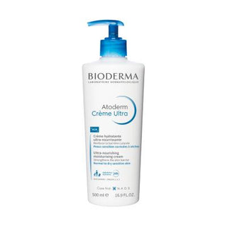 bioderma atoderm cream ultra 500ml product image, bioderma atoderm cream ultra packaging Bioderma Atoderm Cream Ultra - Deep Moisturizer | 16.9 fl oz Bioderma Atoderm Cream Ultra - Deep Moisturizer | 16.9 fl oz bioderma, moisturizer, dry-skin, sensitive-skin, skincare, ai-generated, hydration, cream, dermatologically-tested, hypoallergenic