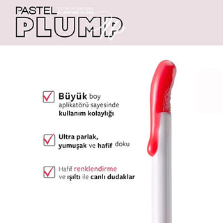 Pastel Plump Up Instant Plumping Lip Gloss 204 5.3ml 20:204 Spicy Sweet