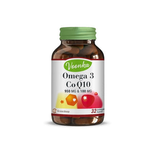 Voonka Omega 3 CoQ-10 32 Capsules