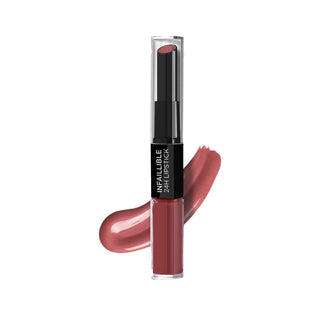 Loreal Paris Infaillible 2-Step Lipstick and Lip Balm Set - Long-Lasting Liquid Lipstick with Moisturizing Balm, 801 Toujours Toffee Shade Loreal Paris Infaillible 2-Step Lipstick Set - Long-Lasting & Moisturizing Loreal Paris Infaillible, Long-lasting lipstick, Liquid lipstick and balm, 24-hour lip color, 801 Toujours Toffee shade, Lipstick and Lip Balm Set, Cosmetics, Makeup, Beauty Products, Affordable Luxury, Long-Wearing Lip Color, Moisturizing Lip Care, Lip Care Products, Makeup Essentials, Beauty Ess