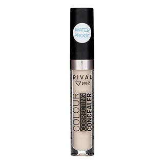 Rival Loves Me Color-Correcting Concealer - Waterproof, Ivory Shade for Flawless Skin Tone Rival Loves Me Concealer for Flawless Skin Concealer, Color-correcting makeup, Water-resistant cosmetics, Makeup for even skin tone, Cosmetic concealer, Flawless complexion, Makeup for imperfections, Facial coverage, Compact packaging, Ivory shade, Lightweight concealer, Long-lasting makeup