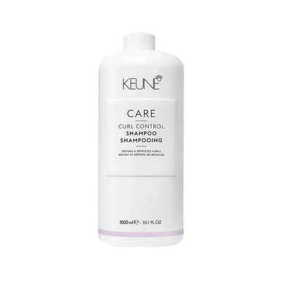 Keune Curl Control Shampoo for Wavy and Curly Hair, 1000ml - Sulfate-Free, Gentle, and Nourishing