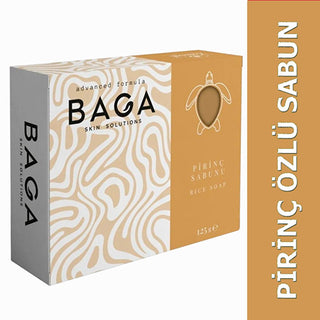 Baga Rice Soap - Natural Skin Brightening & Hair Nourishing Soap with Rice Extract & Vitamin B - Gentle Cleanser for Radiant Skin, 125g Baga Rice Soap: Natural Brightening & Nourishing - Radiant Skin rice soap, natural soap, skin brightening soap, hair nourishing soap, rice extract soap, gentle cleanser, daily use soap, vitamin B soap, radiant skin soap, soap for all skin types, natural skincare, even skin tone, brightening, healthy hair, gentle, deep cleansing, vitamin B, radiant, all skin types, skincare,