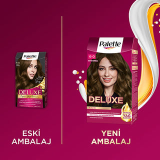 Palette Deluxe Dark Ash Blonde Hair Dye: Long Lasting Color & Shine, Deep Conditioning Micro Oils (Koyu Kumral Saç Boyası) Palette Deluxe Dark Ash Blonde Hair Dye | Long Lasting Color hair dye, dark ash blonde hair dye, koyu kumral saç boyası, long lasting hair color, hair color with oil, palette deluxe, permanent hair dye, hair dye for shine, hair color, ash blonde dye, dark blonde dye, hair coloring, hair care, beauty, personal care, long-lasting color, vibrant hair, deep conditioning, micro oils, shine, 