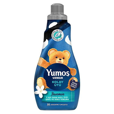 Yumoş Yumo_: Easy Iron Fabric Softener - Jasmine Scented, Concentrated Laundry Softener for Soft, Wrinkle-Free Clothes
