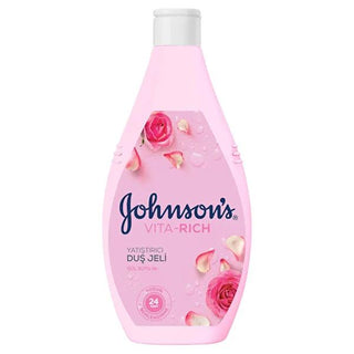 Johnson's Vita-Rich Rose Water Shower Gel - Moisturizing, Soothing, 24hr Hydration Rose Water Shower Gel - Moisturizing & Soothing | Johnson's Shower Gel, Rose Water Shower Gel, Moisturizing Shower Gel, Soothing Shower Gel, Johnson's Vita-Rich, Rose Water, Moisturizing, Nourishing, Relaxing, Calming, Anti-inflammatory, Luxurious Shower Experience, 24-hour Hydration, Gentle Cleansing, Floral Scent, Personal Care, Skincare, Bath & Body
