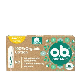 o.b Organic Tampons Normal Absorbency - 16 Count, Chemical-Free & Natural Menstrual Hygiene o.b Organic Tampons - Natural Menstrual Hygiene organic tampons, natural menstrual products, chemical-free hygiene products, menstrual hygiene, o.b tampons, women's health, sustainable products, eco-friendly, health-conscious, natural products, menstrual care, feminine hygiene, organic cotton, chemical-free, sustainable living