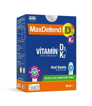 maxdefend d3 k2 oral droplet 20ml front view, maxdefend d3 k2 oral droplet 20ml ingredient details, maxdefend d3 k2 oral droplet 20ml packaging Selinecza Maxdefend D3 K2 Oral Droplet - 20Ml Maxdefend D3 K2 Droplet - Vitamin Supplement maxdefend-d3-k2, oral-droplet, vitamin-supplement, selenecza, d3-vitamin, k2-vitamin, health-products, immune-support, bone-health, ai-generated