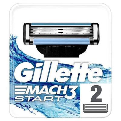 Gillette Mach3 Start Razor Blades for Men - Close Shave with Reduced Irritation