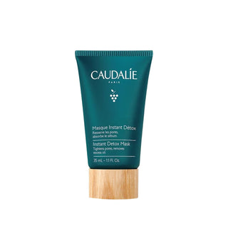 Caudalie Instant Detox Face Mask: Tighten Pores, Purify & Revitalize Skin (35ml) - Deep Cleansing Facial Treatment Caudalie Detox Face Mask: Pore Tightening, Purifying | 35ml detox face mask, pore tightening mask, Caudalie face mask, instant detox mask, facial detox treatment, skin purification mask, face mask, facial mask, skin care, skincare, detoxifying mask, pore minimizing, purifying mask, natural skincare, congested skin, stressed skin, impurities, pore tightening, smoother complexion, deep cleansing,