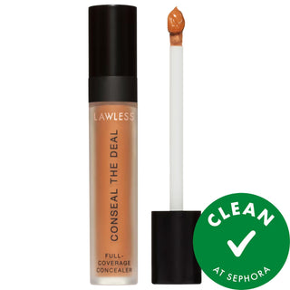 Conseal the Deal Lightweight Concealer: Full Coverage, Vegan, Cruelty-Free, Long-Wearing, Soft Focus - Banish Blemishes & Dark Circles! Conseal the Deal: Lightweight Full Coverage Vegan Concealer lightweight concealer, full coverage concealer, vegan concealer, cruelty-free concealer, long-wearing concealer, concealer for dark circles, concealer for blemishes, soft focus concealer, caffeine concealer, antioxidant concealer, concealer, makeup, face makeup, blemish concealer, dark circle concealer, medium cove
