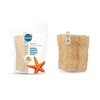 Natural Sponge Bath Scrubber - Exfoliating | 100% Natural