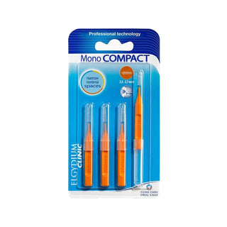 Elgydium Clinic Mono Compact Toothbrush - Manual Oral Hygiene for Travel and Daily Use Elgydium Clinic Mono Compact Toothbrush for Oral Hygiene Manual toothbrush, Compact toothbrush, Elgydium Clinic Mono, Oral hygiene, Dental care, Travel toothbrush, Compact oral care, Manual brushing, Turquoise toothbrush, Health-conscious oral care, Daily oral hygiene, Travel-friendly toothbrush