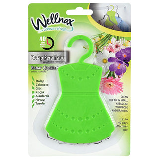 Wellnax Clothing Scent Sachet - Freshens Closets & Drawers with Elegant Dress Design, 20g Wellnax Scent Sachet - Fresh Closet & Drawer Solution closet scent sachet, fragrance for drawers, clothes freshener, aromatic storage solution, decorative closet organizer, clothing storage fragrance, fresh closet, drawer freshener, scented sachet, closet organization, home organization, clothing care, Wellnax, dress-shaped sachet