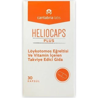 Heliocare Heliocaps Plus Dietary Supplement for Skin Health and Sun Protection - 30 Capsules