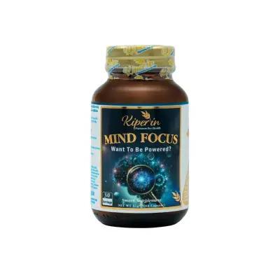 Kiperin Mind Focus Supplement: Boost Focus, Memory & Cognitive Function with L-Theanine, Lion's Mane & Citicoline - 30 C