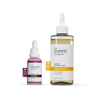 The Purest Solutions BHA Skincare Set - Chemical Exfoliation for Acne Treatment & Skin Clarity The Purest Solutions BHA Skincare Set for Acne & Skin Clarity BHA skincare, chemical exfoliation, The Purest Solutions, skincare set, acne treatment, skin exfoliation products, skincare routine, skin health, purity in skincare, effective skincare, acne solution, blackhead treatment, skin clarity, skincare benefits, chemical exfoliants, skincare for acne, skincare products