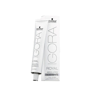 Schwarzkopf Igora Royal Absolutes Silver Hair Toner - Maintains Vibrant White Hair Tones, 2.03 fl oz Schwarzkopf Igora Royal Absolutes Silver Hair Toner - 2.03 fl oz Schwarzkopf Igora Royal Absolutes, Silver hair toner, White hair toner, Hair tone adjuster, Professional hair care products, Hair color maintenance, Silver hair care, White hair care, Toner for brassy hair, Hair care for gray hair