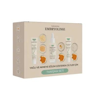 embryolisse acne prone skin starter set, mattifying moisturizer from embryolisse, anti-blemish serum from embryolisse, 3-in-1 secret paste from embryolisse Embryolisse Acne Prone Skin Starter Set - Mattifying & Anti-Blemish Embryolisse Acne Prone Skin Starter Set | Perfect for Teens embryolisse, acne-prone-skin, skincare-set, teen-skincare, young-adults, blemish-treatment, mattifying-moisturizer, anti-blemish-serum, 3-in-1-treatment, ai-generated
