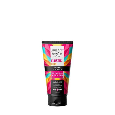 Urban Care Curly Hair Styling Gel - Vegan, Alcohol-Free, Moisturizing & Elastic for Defined Curls