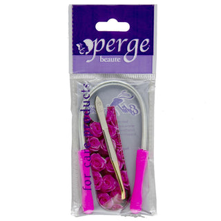 Perge Tweezers Epilation Spring Set for Precise Hair Removal - Beauty Accessories for Personal Grooming
