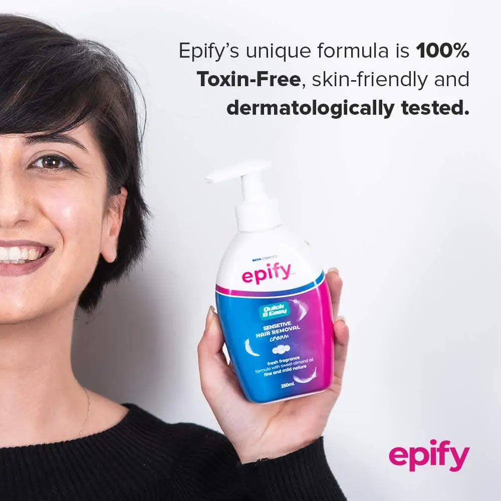 Epify Hair Removal Cream 250 ml (Pack of 6)