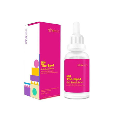 She Vec Serum Hit The Spot Arbutin - Brightening & Anti-Aging Serum for Hyperpigmentation - 30 ml